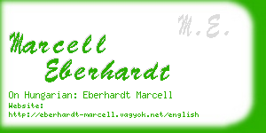 marcell eberhardt business card